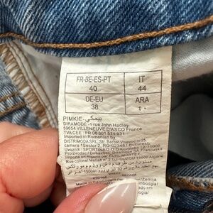 Jeans Mini Skirt